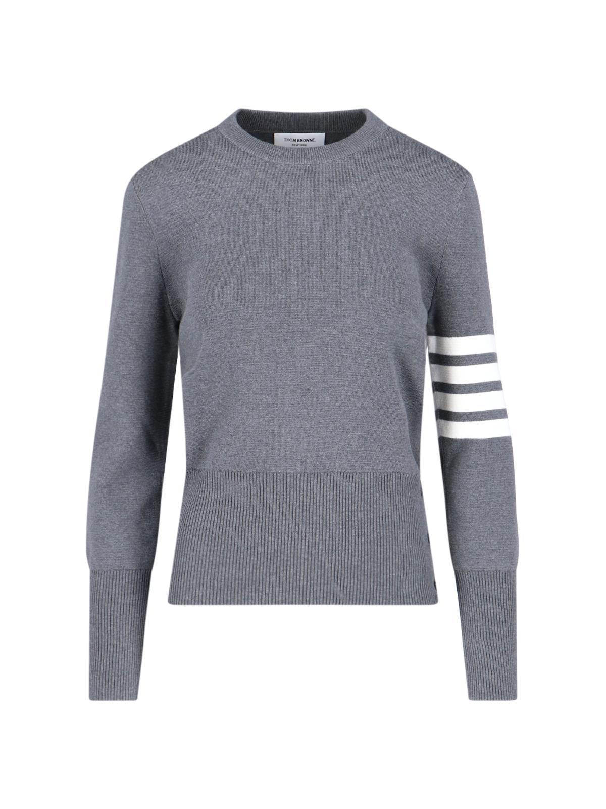 thom browne sweaters grey cotton - women