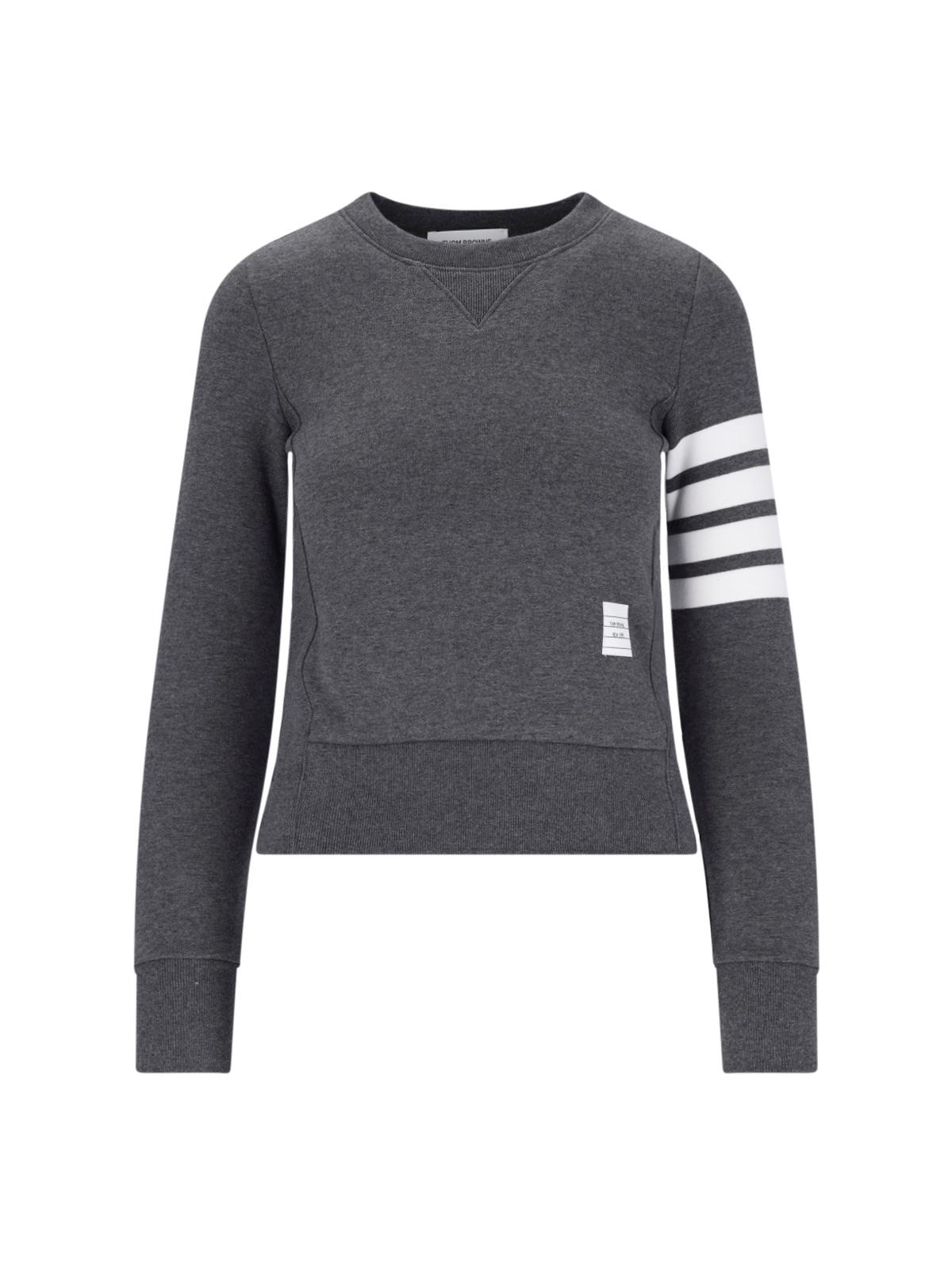 thom browne sweaters grey cotton - women