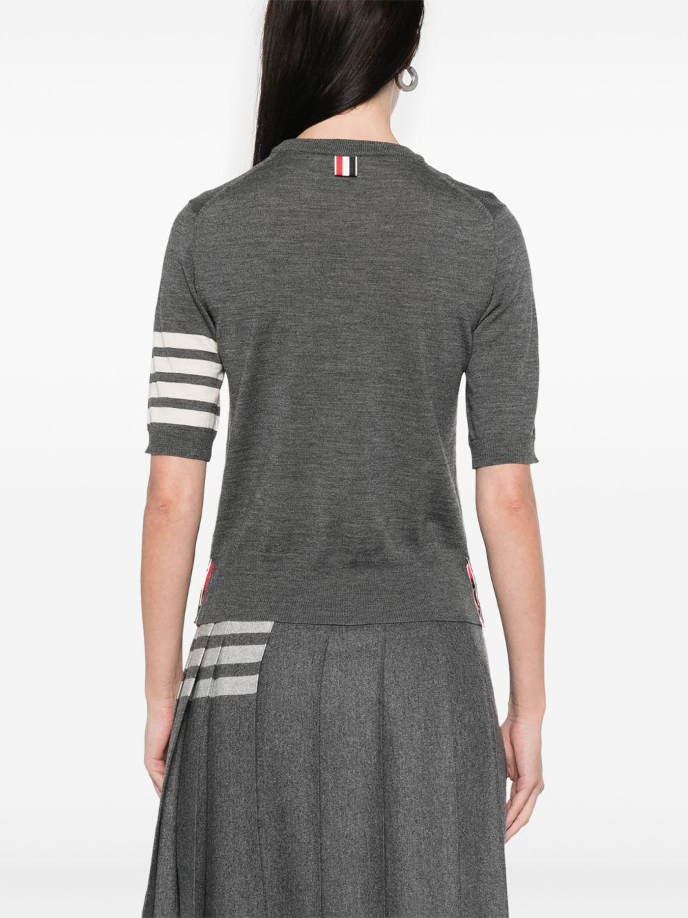thom browne sweaters grigio - women