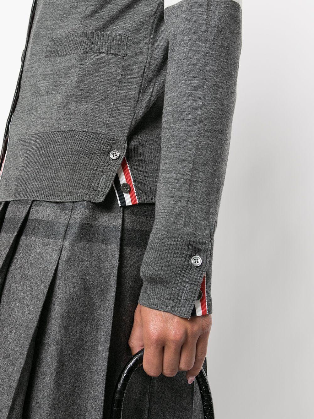 thom browne sweaters grigio - women