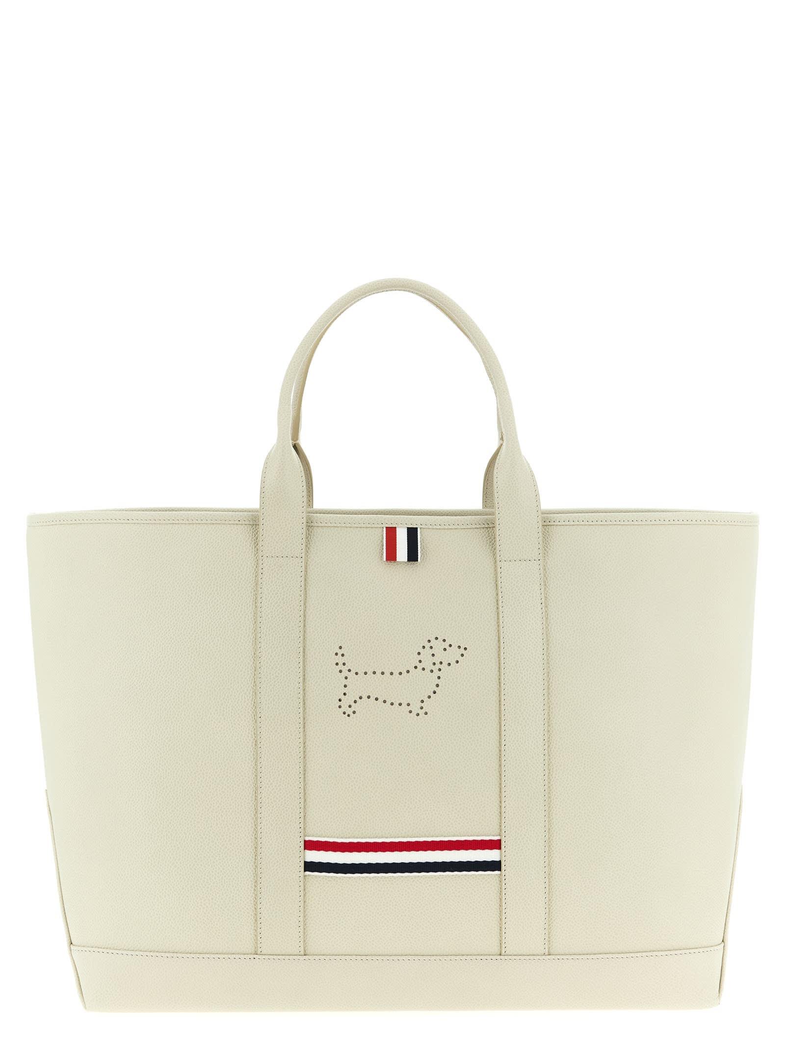 thom browne tool tote shopping bag