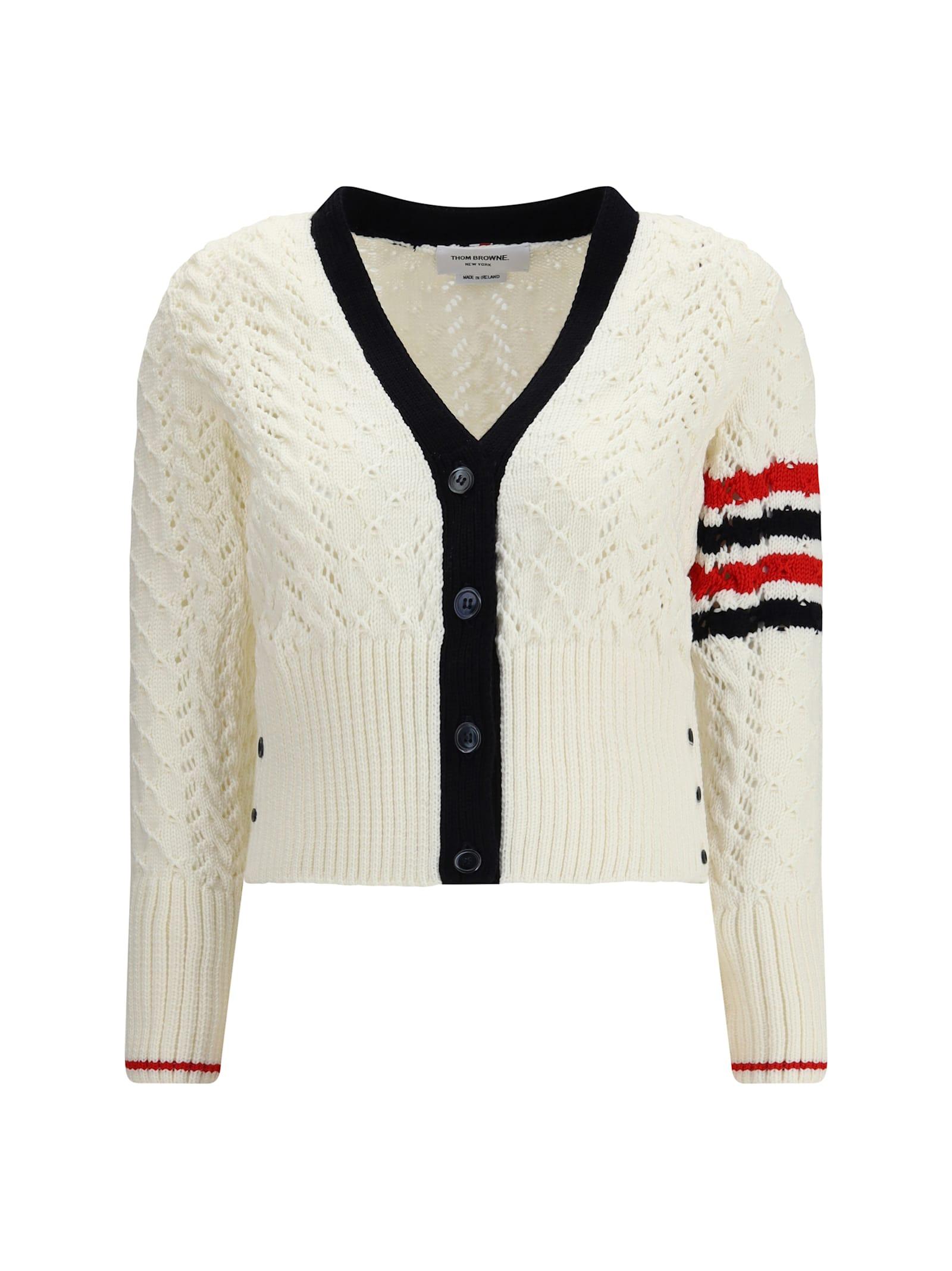 thom browne v-neck cardigan