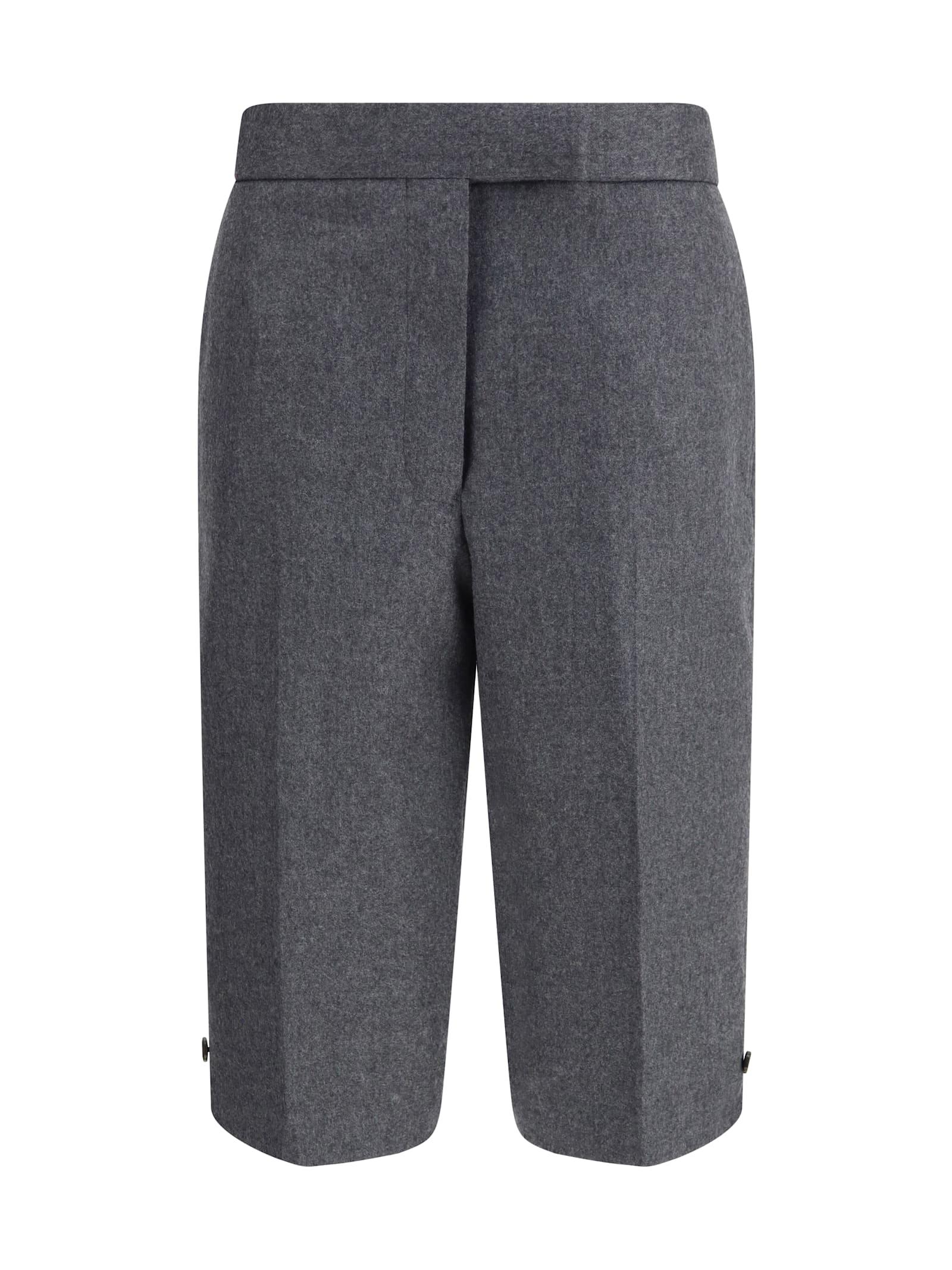 thom browne wool bermuda shorts