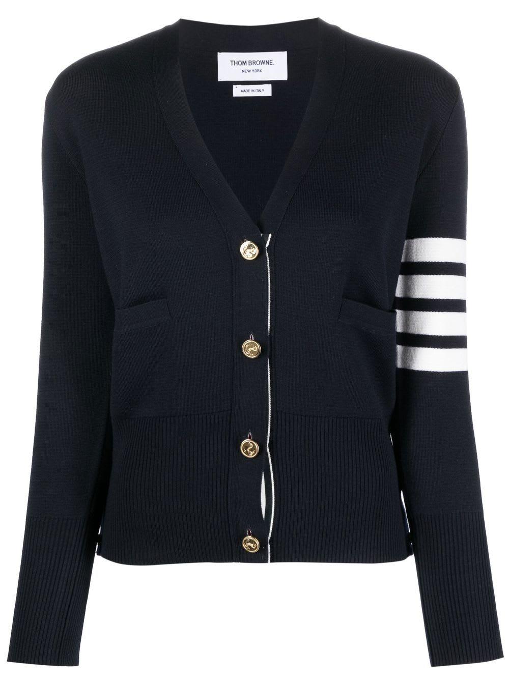 thom browne wool cardigan