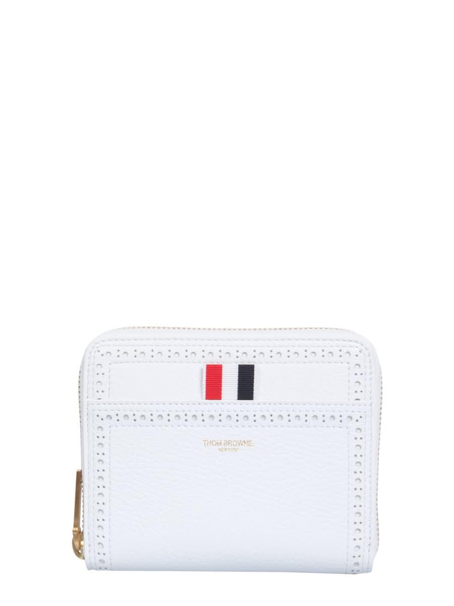 thom browne zipped wallet