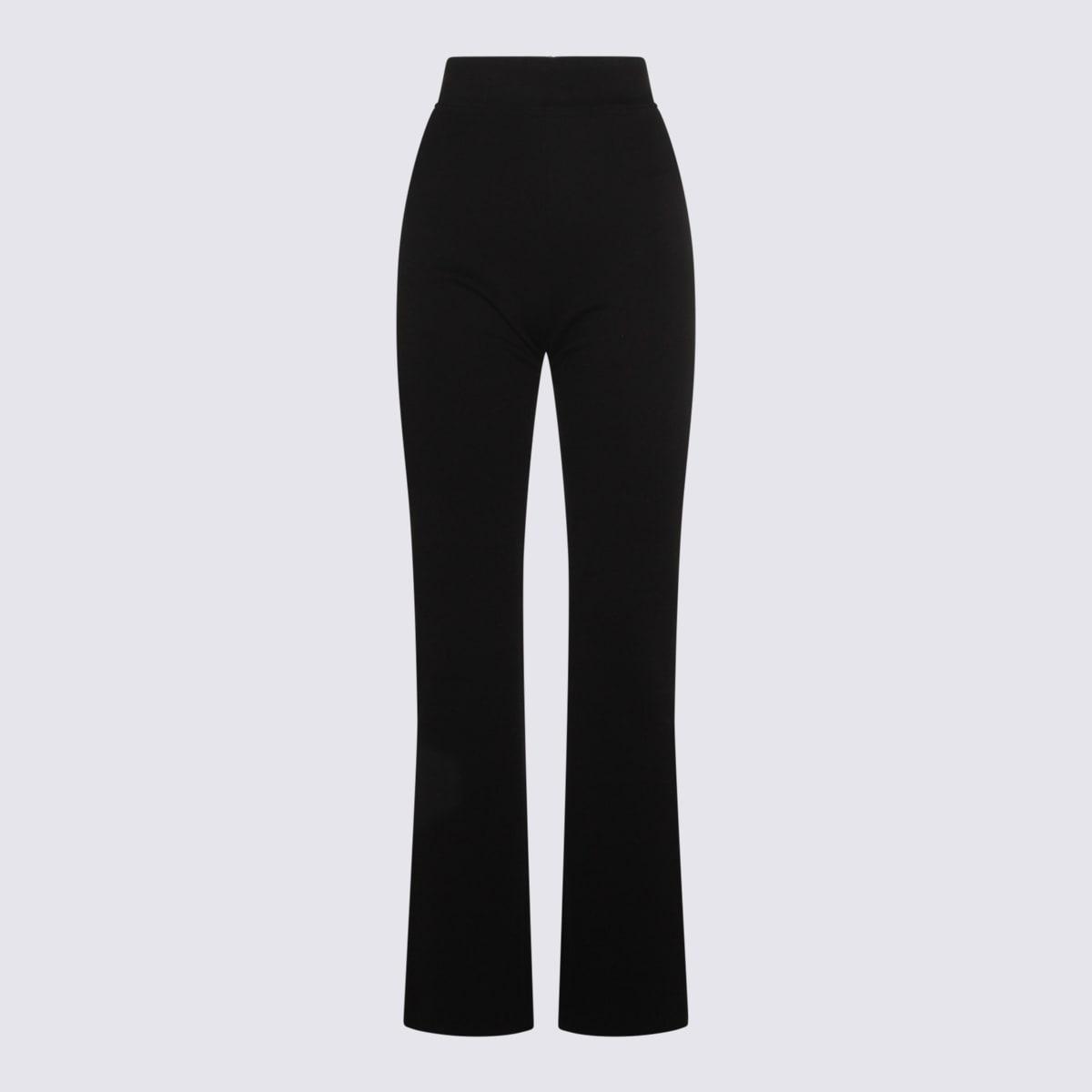 thom krom black viscose pants