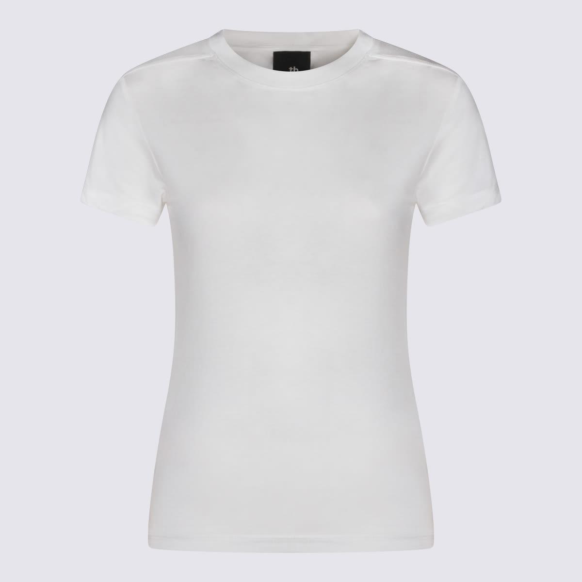 thom krom off white stretch t-shirt