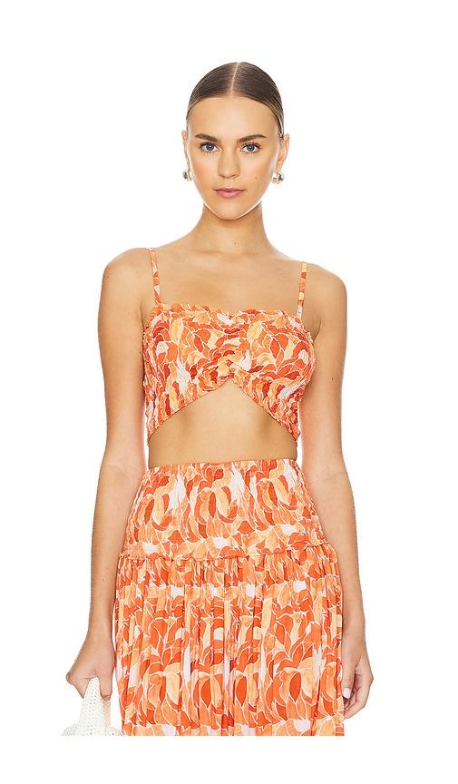 tiare hawaii havana top in orange.