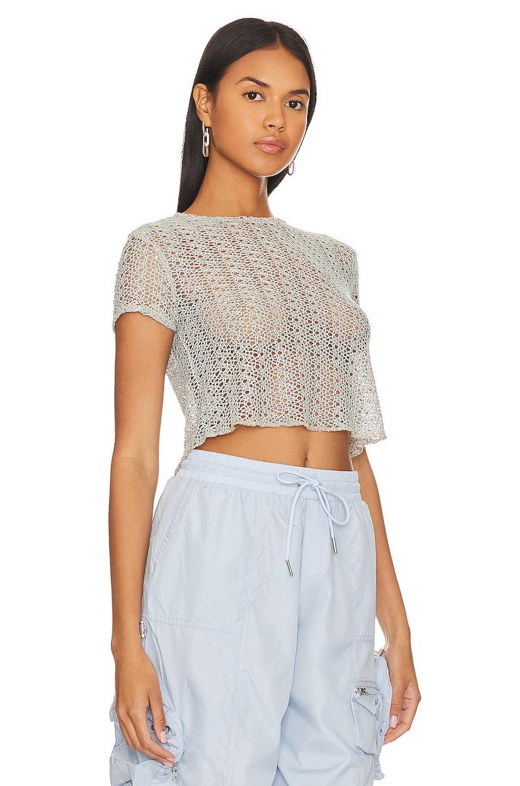 tie back baby tee