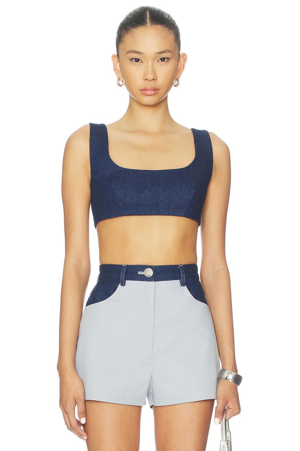 tie back crop top