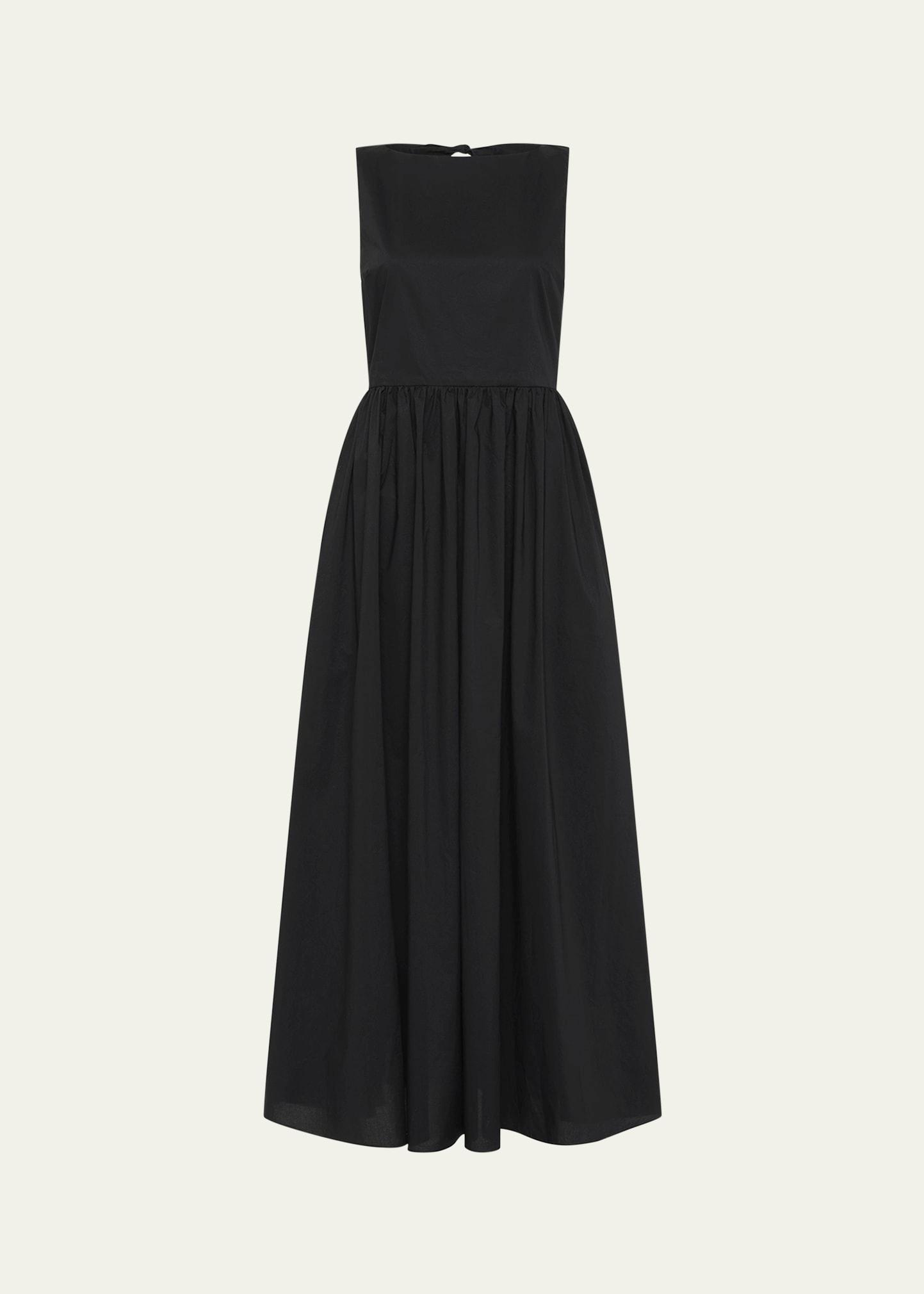 tie back midi dress