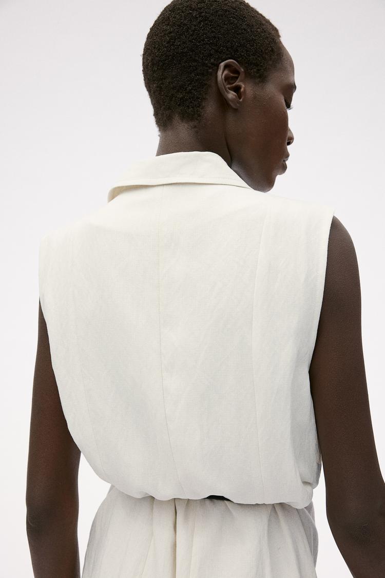 tie-belt jacket dress