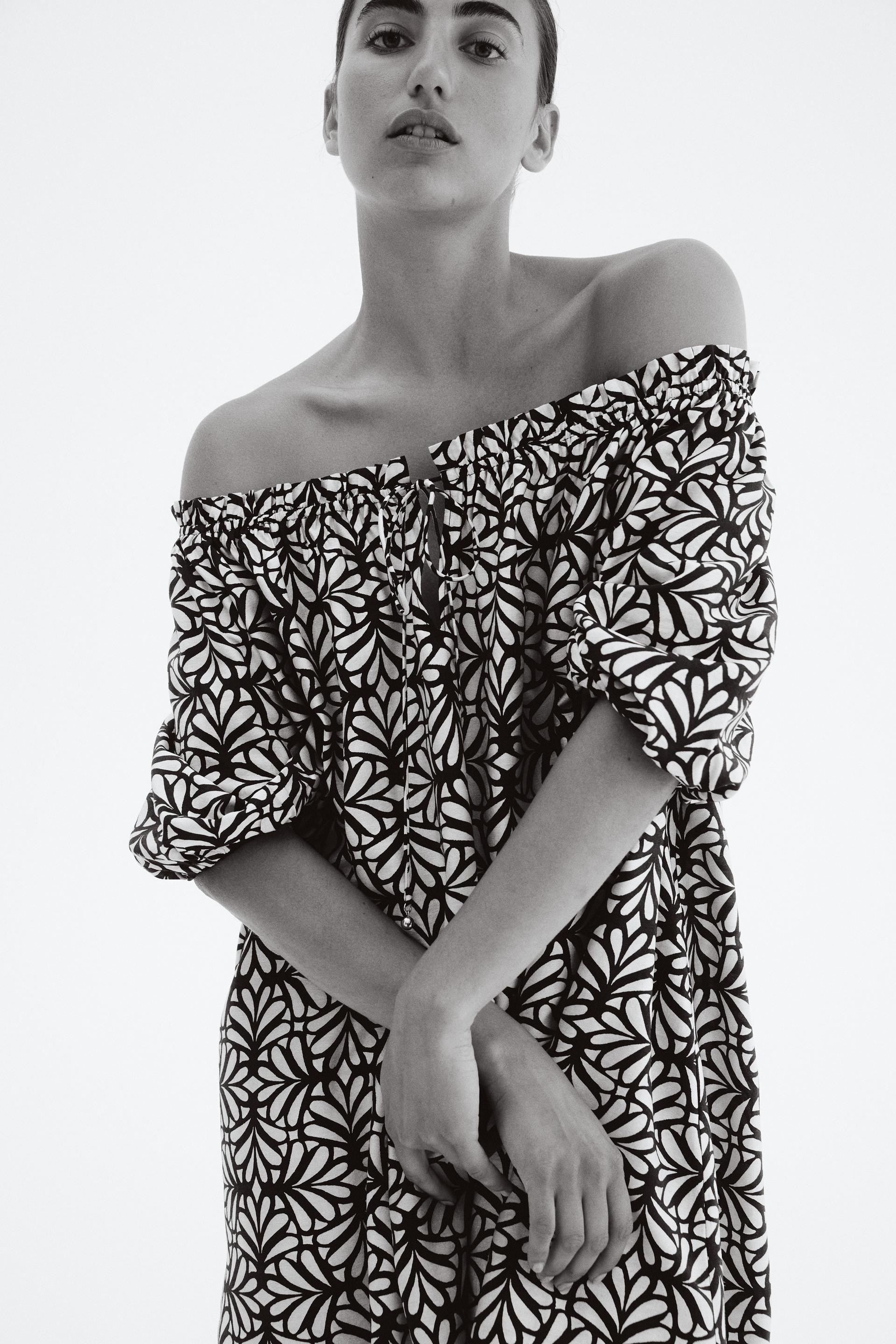 tie-detail dress