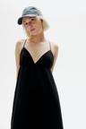 tie-detail maxi dress