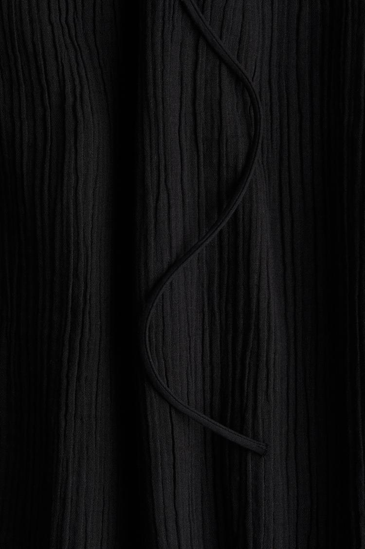 tie-detail maxi dress