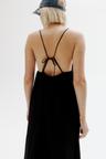 tie-detail maxi dress