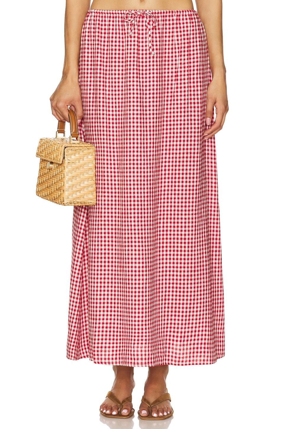 tie waist skirt