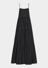 tiered low-back maxi sundress