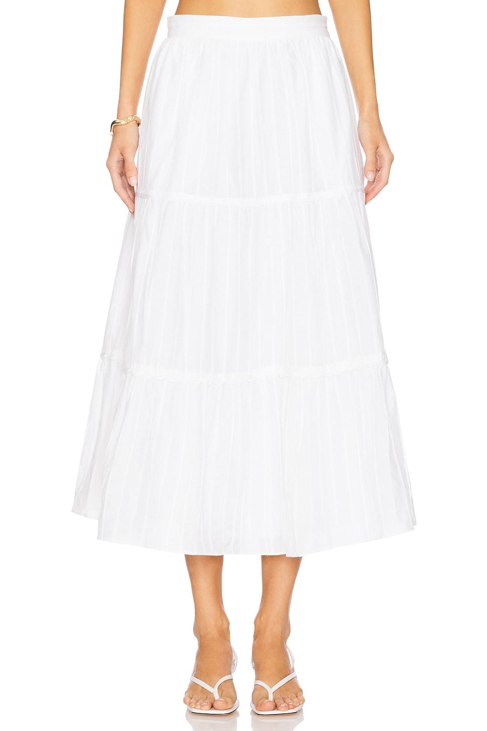 tiered skirt
