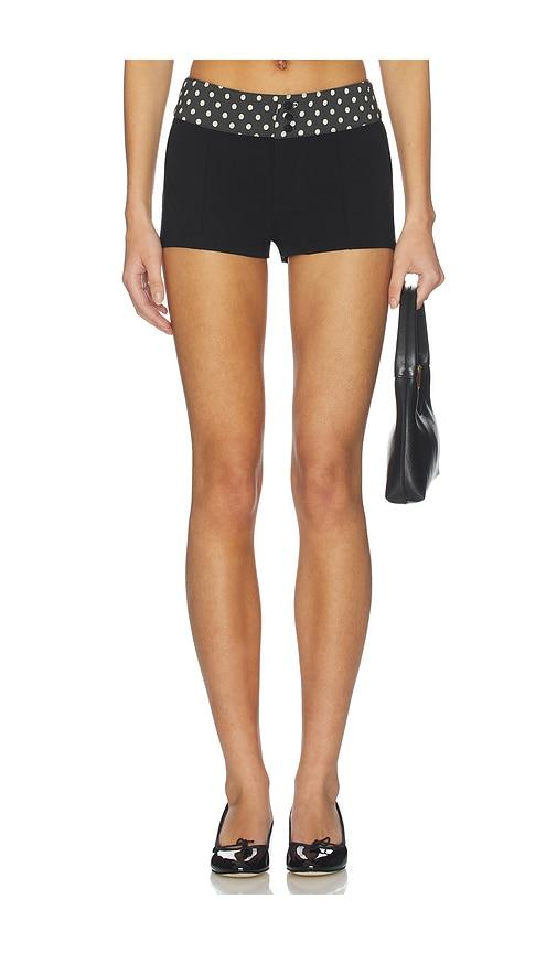 tiger mist albie short in black.