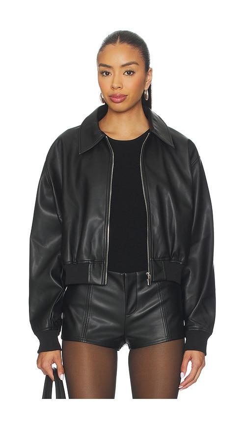tiger mist beren jacket in black.