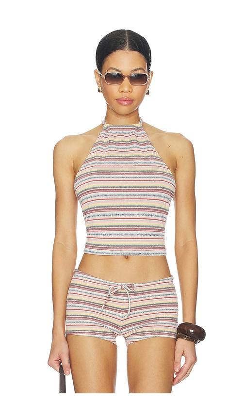 tiger mist dillon top in peach,yellow.