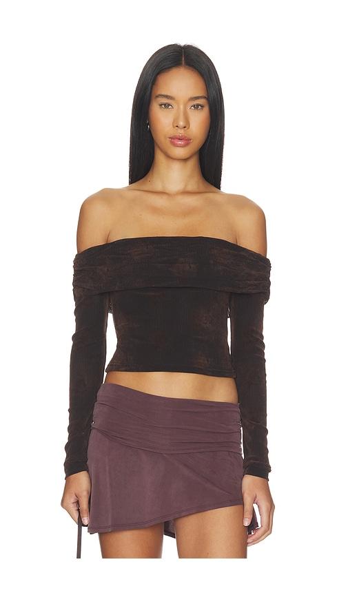 tiger mist i.am.gia korra top in chocolate.