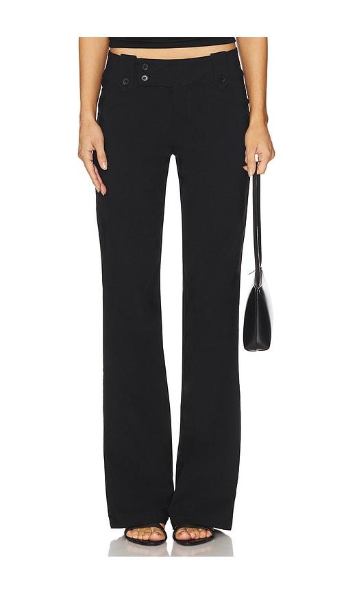 tiger mist kittie pant in black.