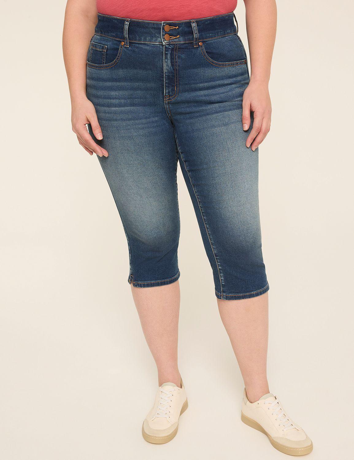 tighter tummy fit high-rise capri jean