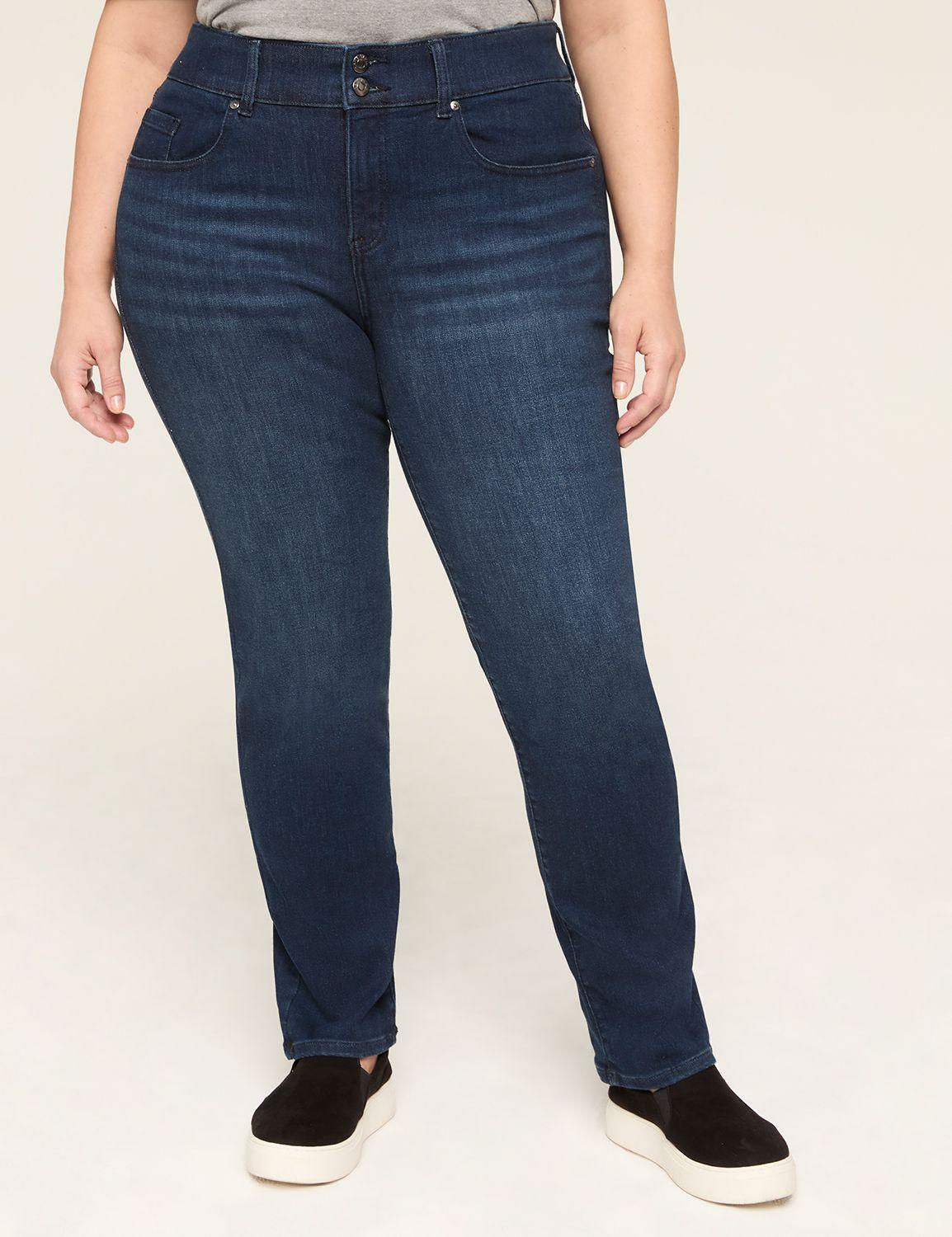 tighter tummy fit high-rise straight jean