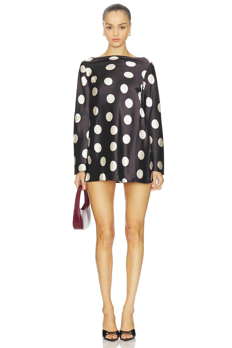 tigre printed mini dress