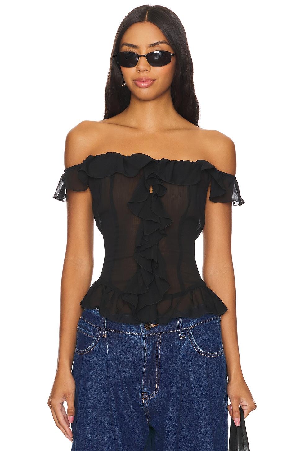 timeless ruffle top