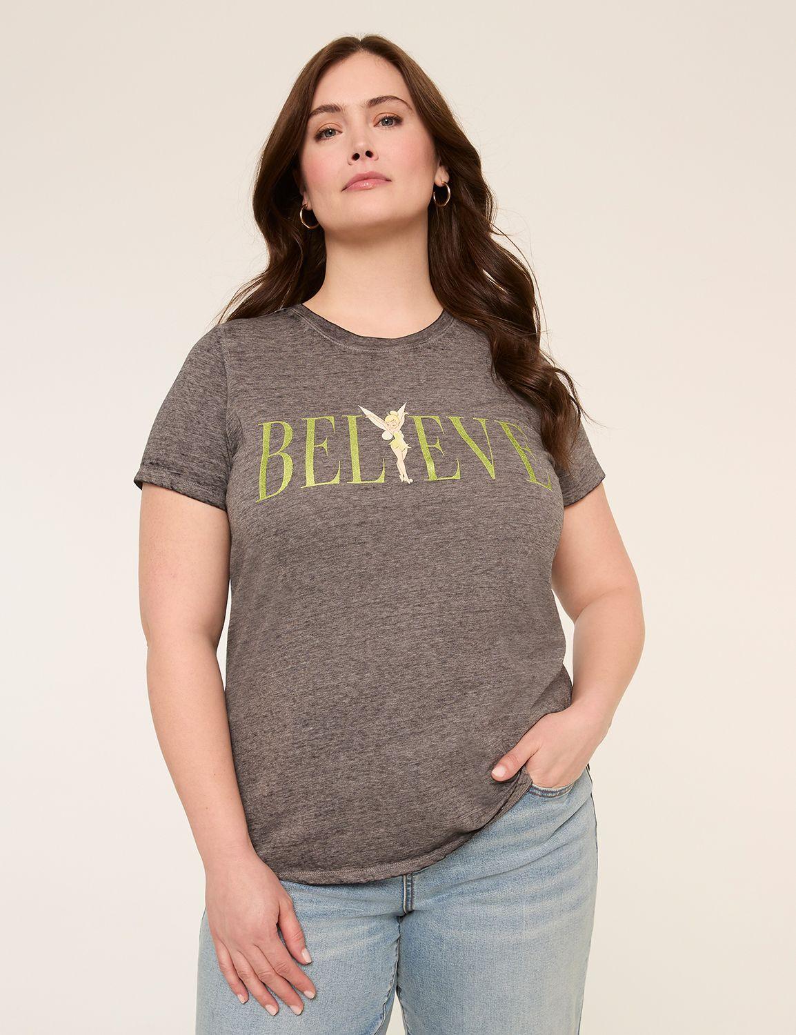 tinker bell believe graphic tee