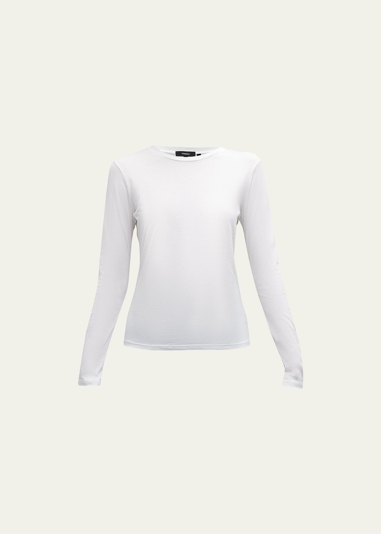 tiny tee long-sleeve cotton t-shirt