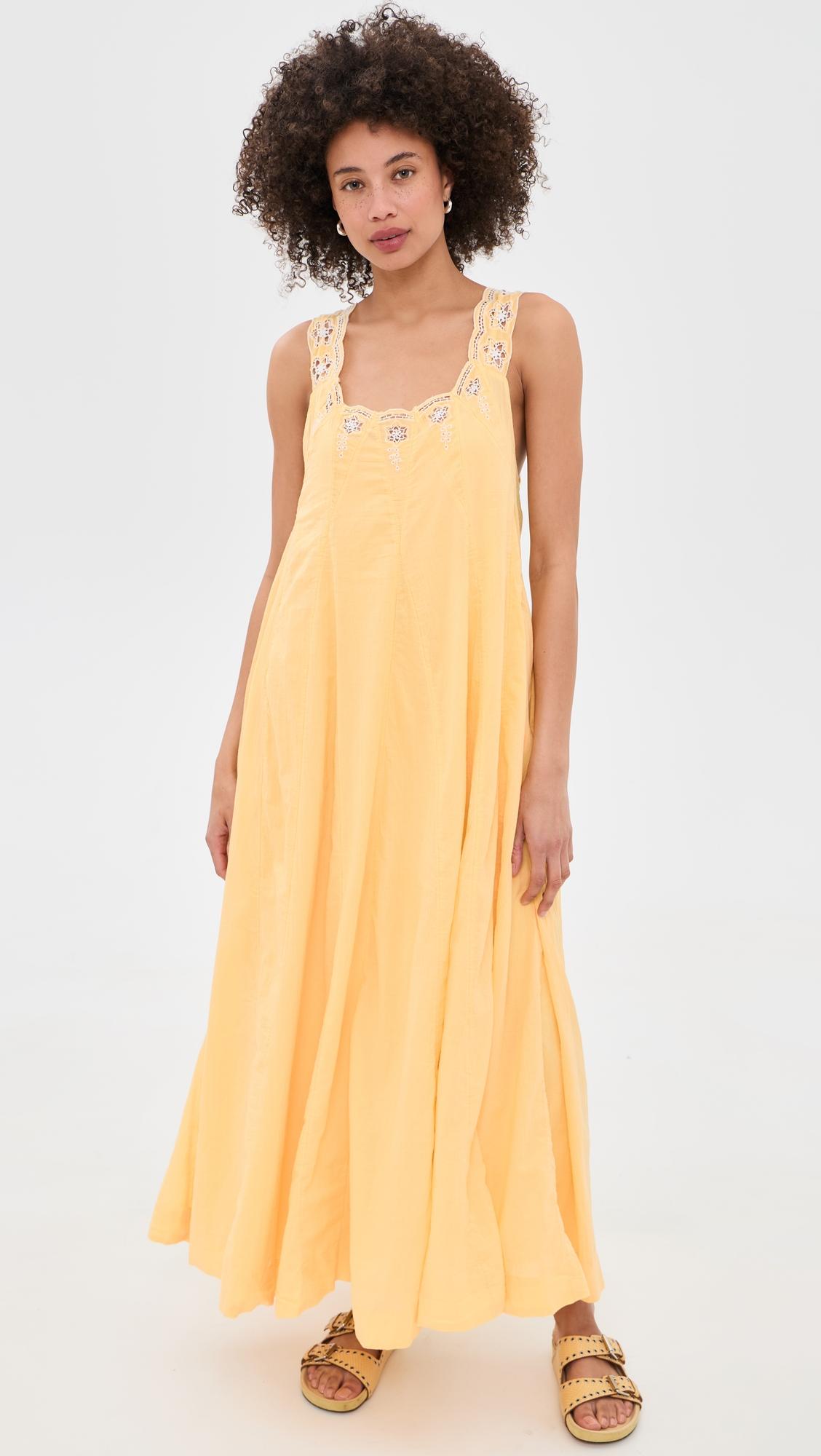 to the moon maxi dress