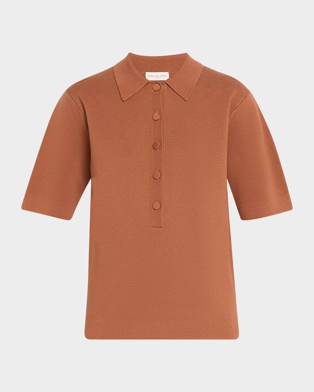 toamsa wool polo shirt