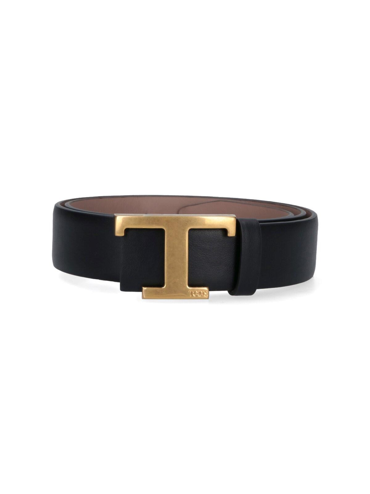 tod's "t-timeless" reversible belt