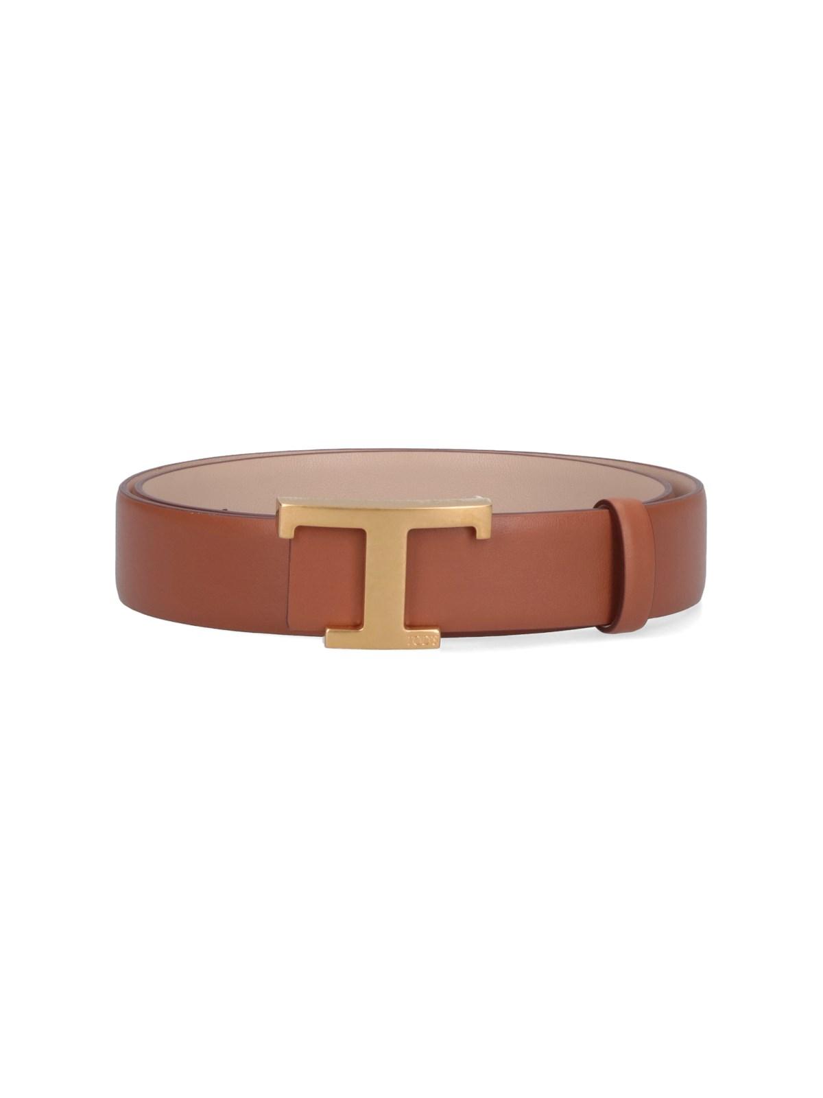 tod's 't timeless' reversible belt