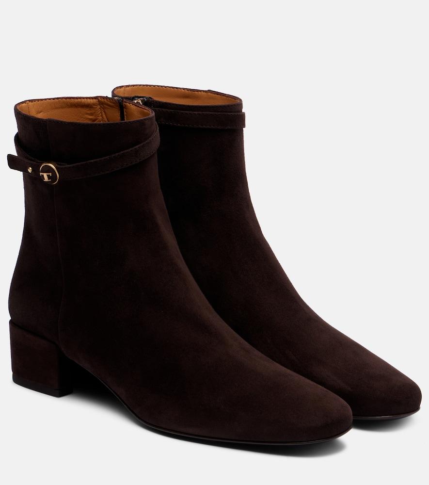 tod's 35 suede ankle boots