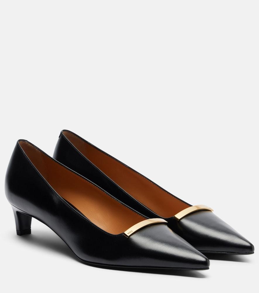 tod's 40 leather pumps
