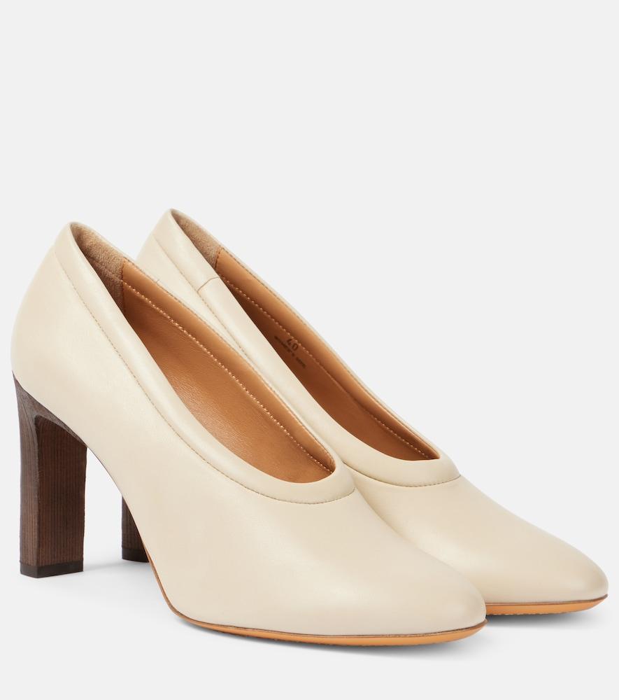 tod's 90 leather pumps