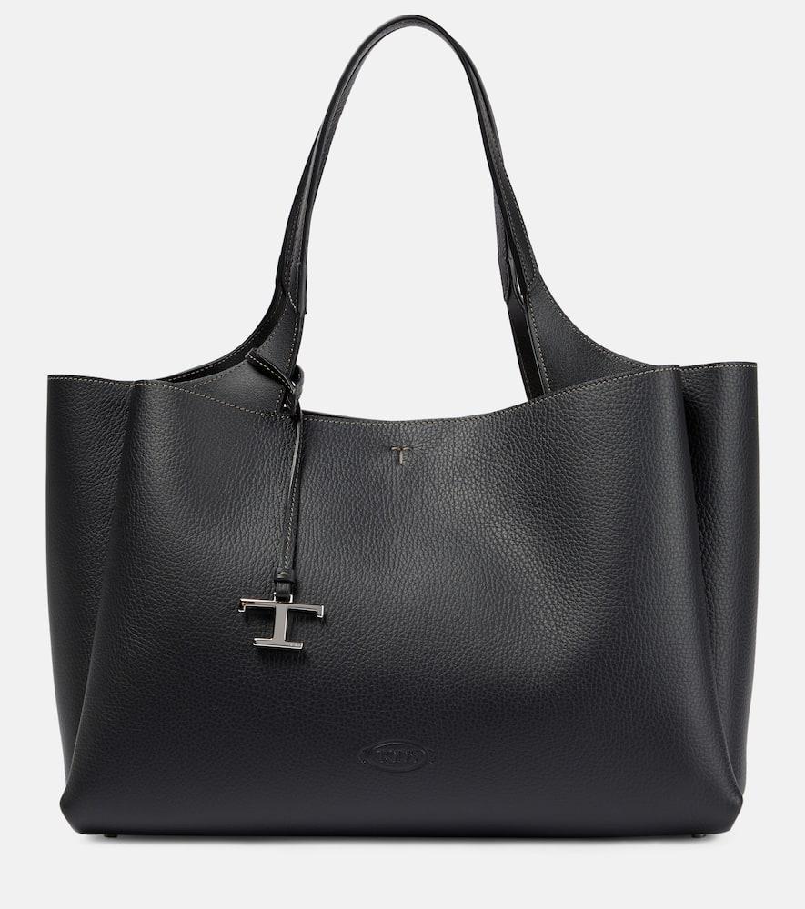 tod's apa medium leather tote bag