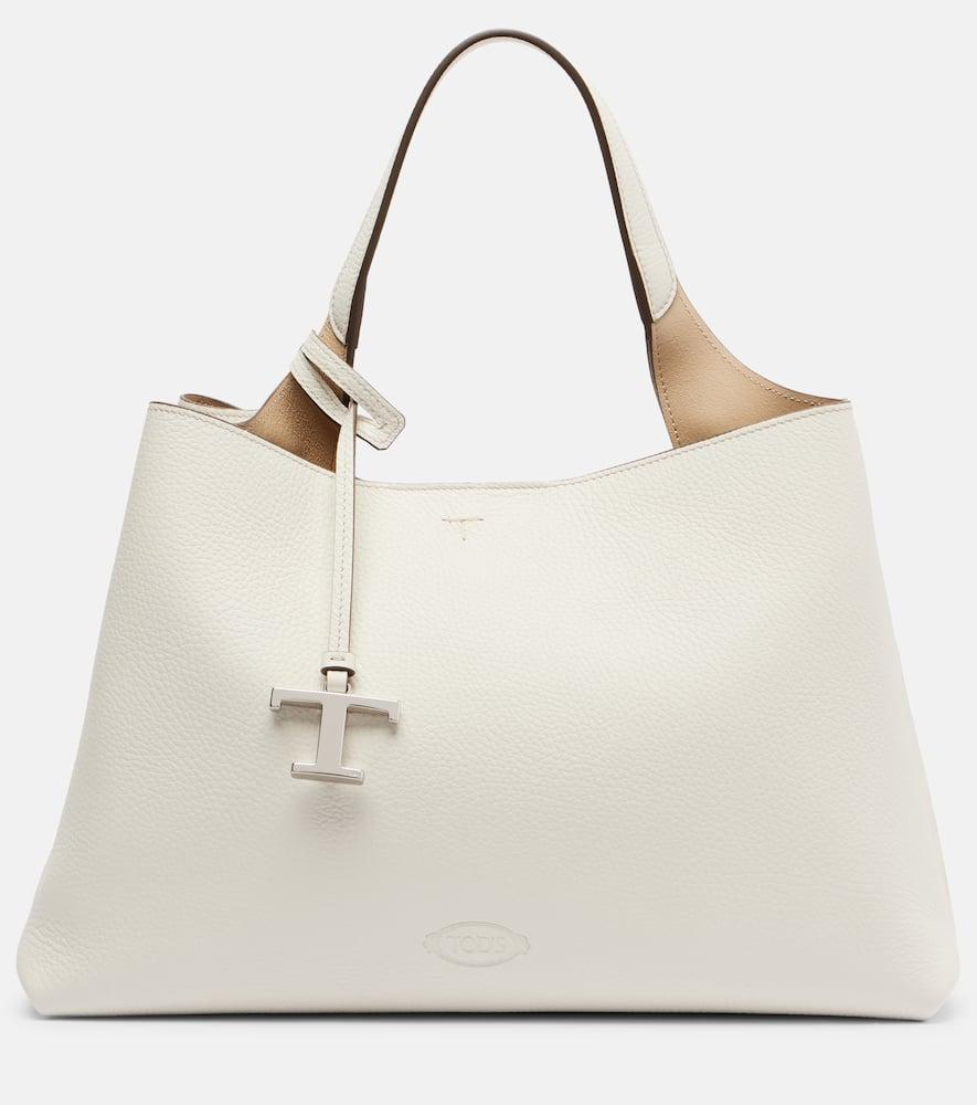 tod's apa medium leather tote bag