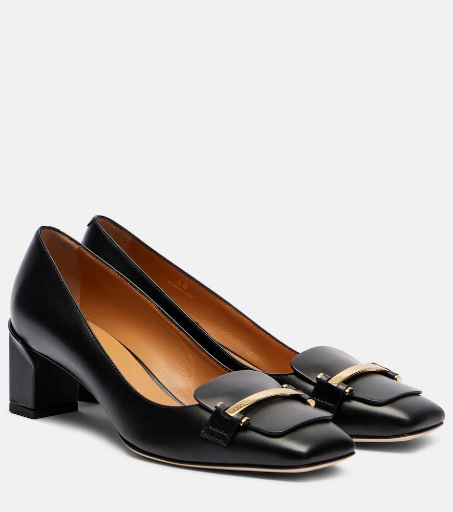 tod's barretta leather pumps