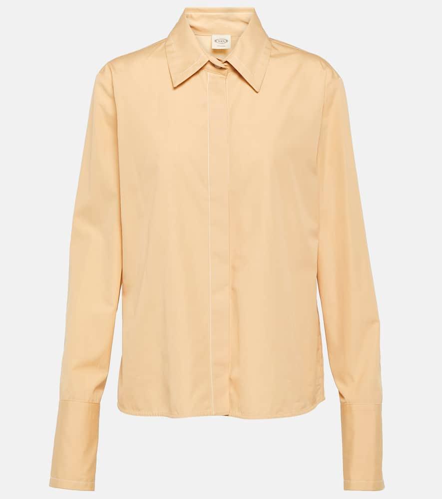 tod's cotton poplin shirt
