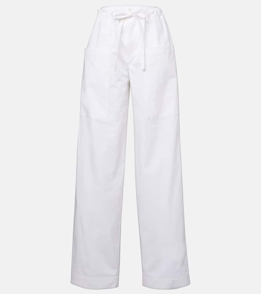 tod's cotton poplin wide