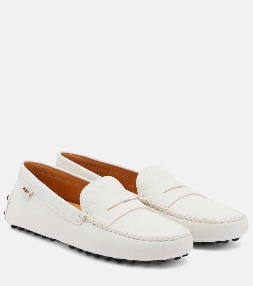 tod's gommino leather loafers