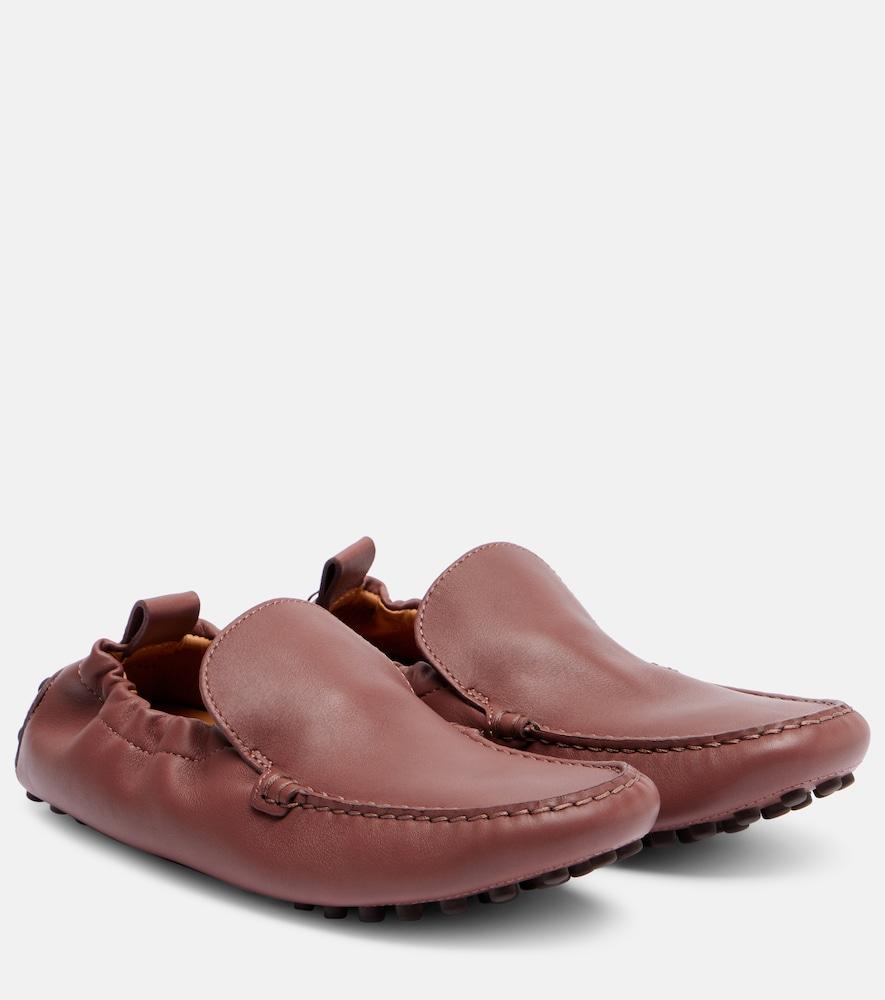 tod's gommino leather loafers