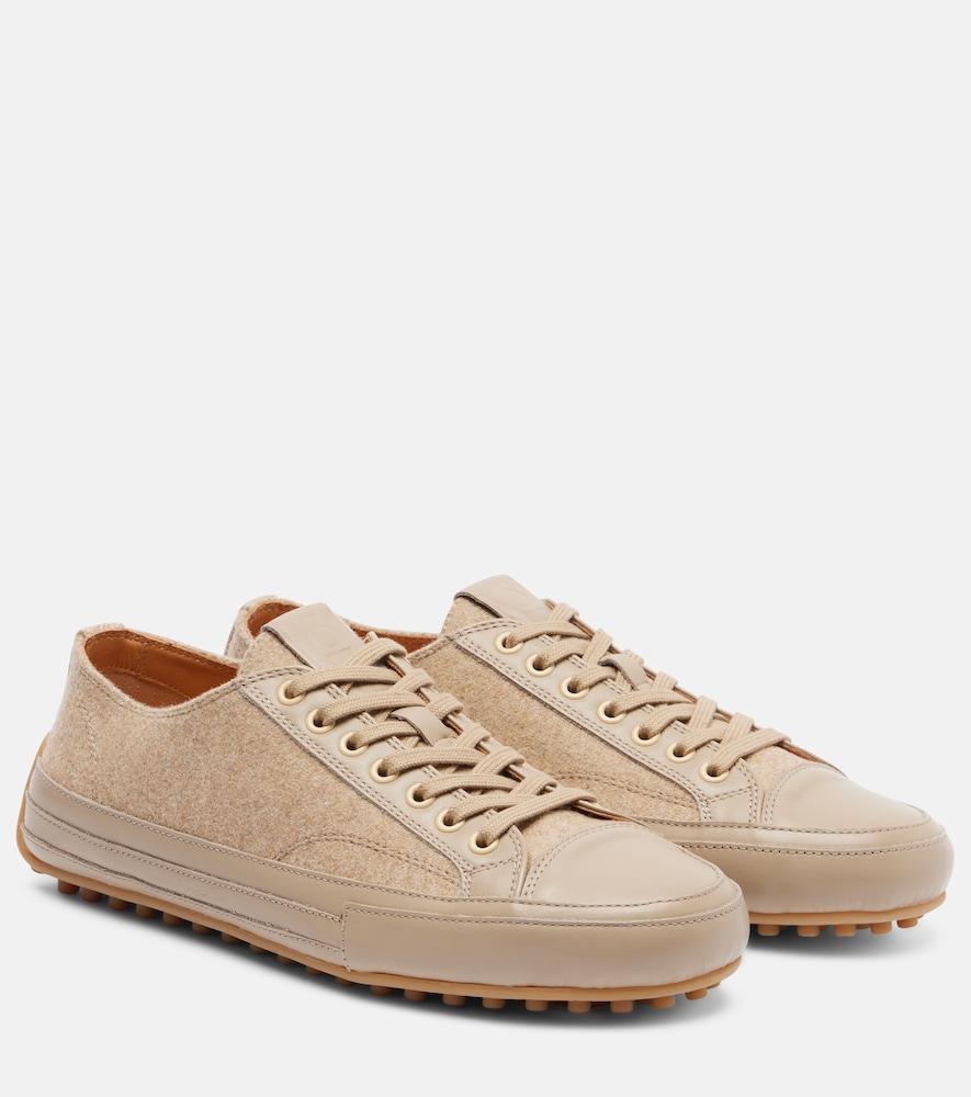 tod's gommino leather sneakers