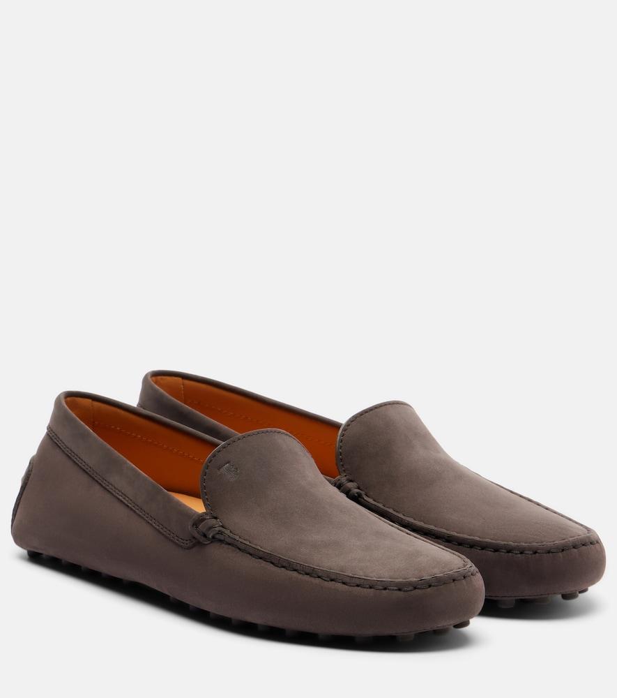 tod's gommino suede loafers